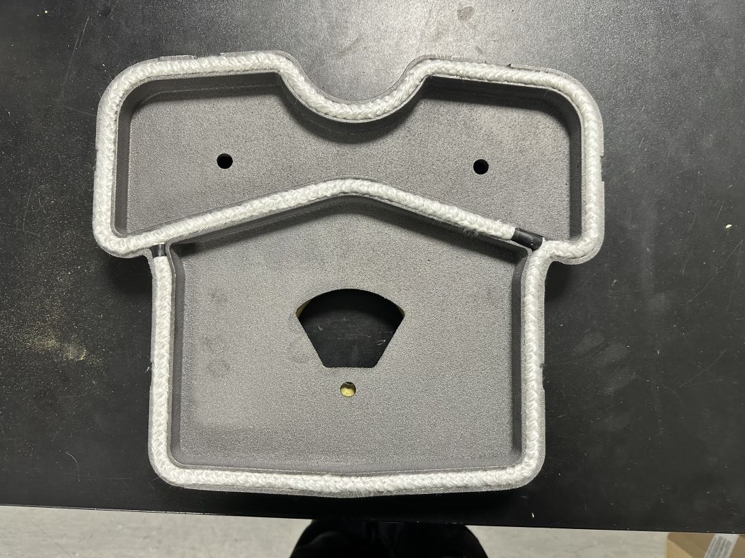 Viadrus U22 - Ochranná doska prikladacích dvierok 