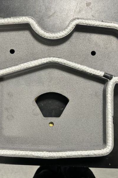 Viadrus U22 - Ochranná doska prikladacích dvierok 